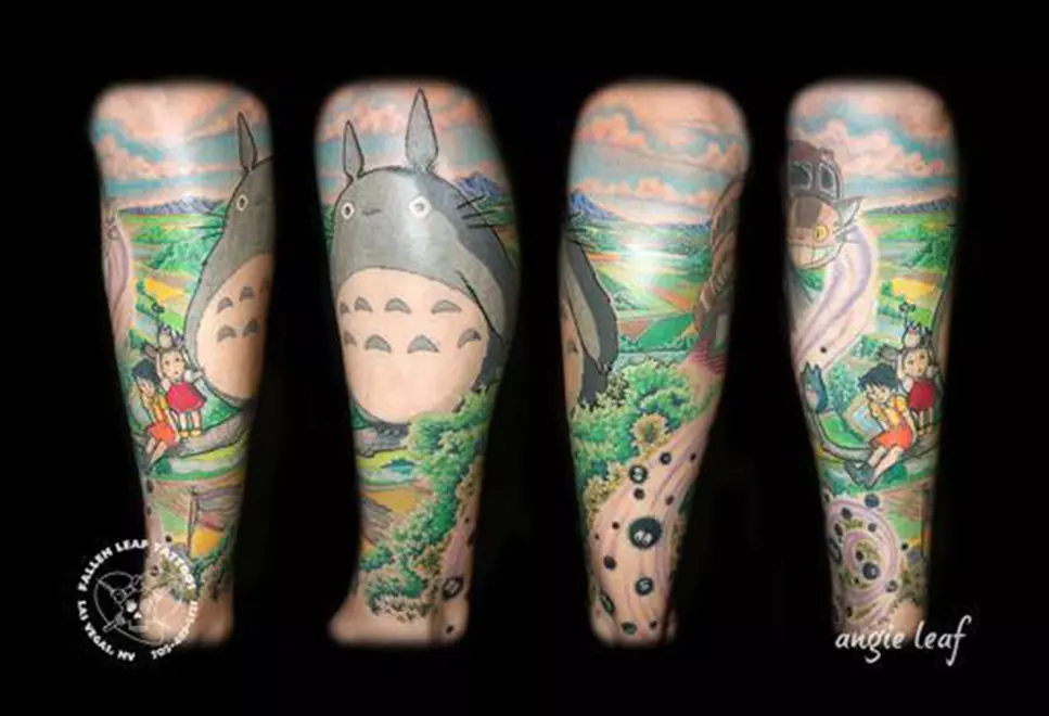 Watercolor Tattoos in Las Vegas