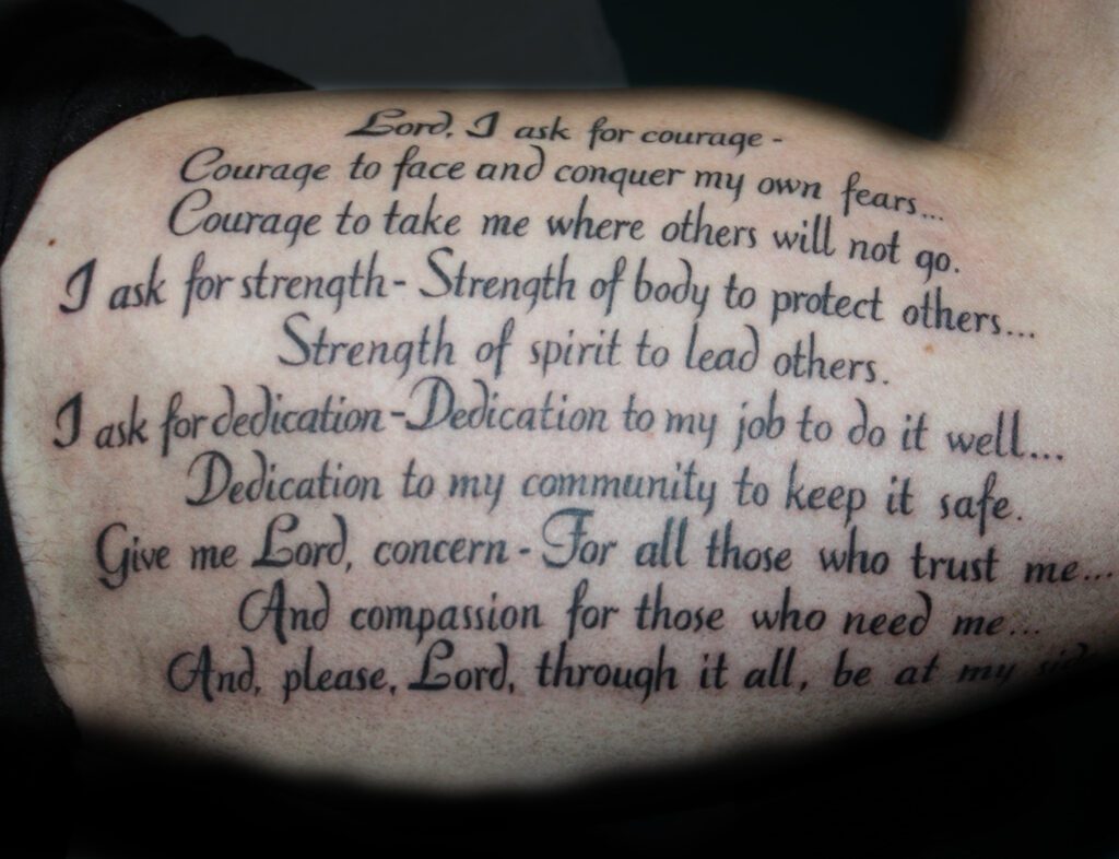 lord I ask for courage